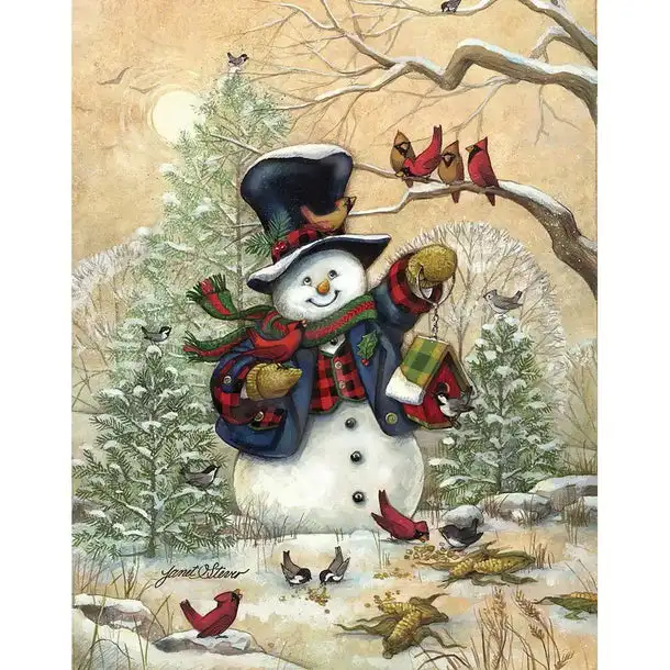 Winter Friends 1000 piece puzzle