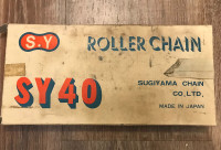 Roller Chain  SY 40 Sugiyama chain 10’ / 3.048 M