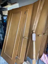 Oak doors. $30 ea