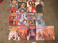 star trek / star wars comic books