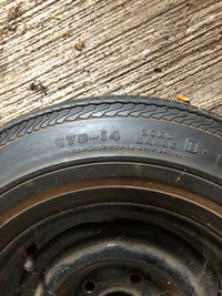 1967 Camaro spare tire