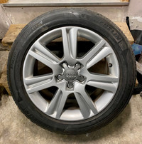 Audi tires and rims 