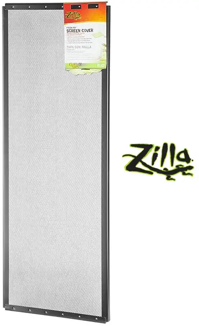 NEW Zilla Reptile Terrarium Covers Fresh Air Mesh Screen 30 x 12, View more