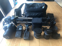 Nikon D80 Digital Camera + 3 Lens, Speed Light, Tripod, etc...