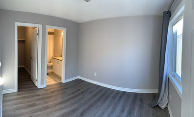 Bright and spacious private room and private washroom available in a clean, modern home located in S...