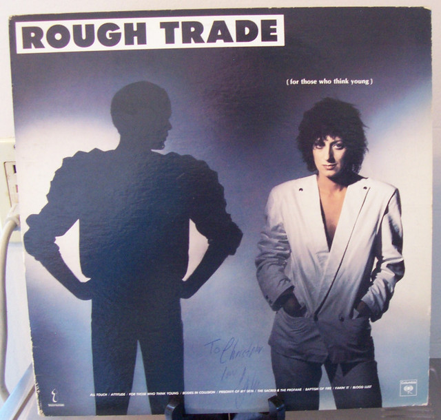 Rough Trade signed vinyl record and promo picture in Arts & Collectibles in Trenton