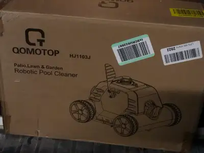 QOMOTOP Robotic Pool Cleaner, View more