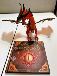 Dragon + livre sur les dragons