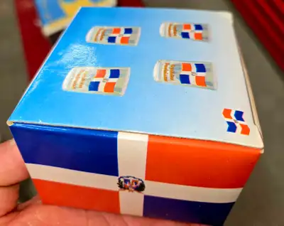 Dominican Republic set of 4 boxed shot glasses, View more