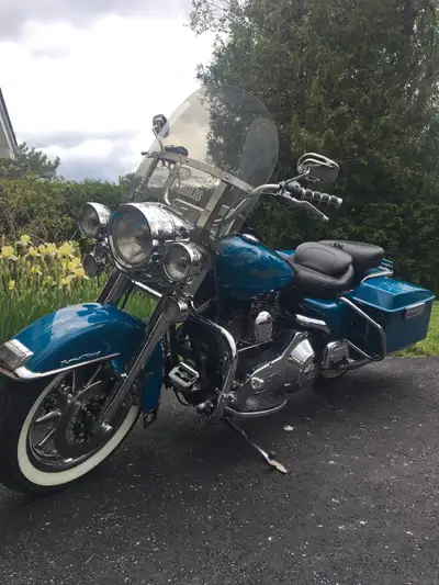 Great shape, Low mileage, 41740, Teal Blue colour, Screamin Eagle exhaust, new tires, new battery, w...