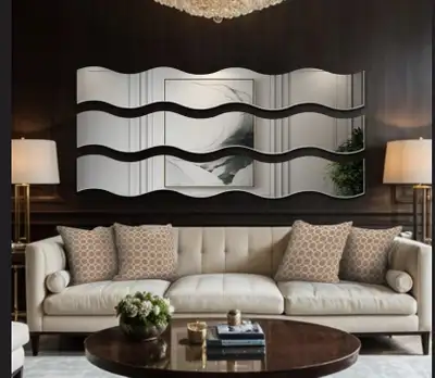 IKEA Full Length Wavy Mirrors, View more