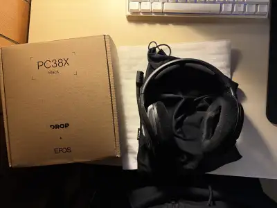 EPOS Massdrop PC38X Black Gaming Headset, View more