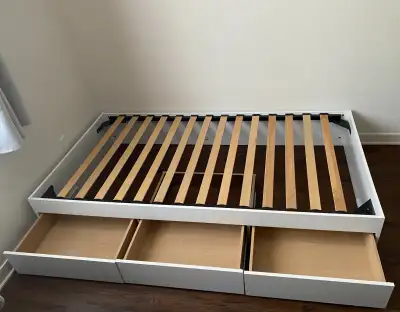 Lit 1 place avec tiroirs, View more