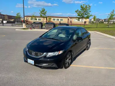 Well maintained and clean 2015 Honda Civic LX with 5 speed manual transmission. Runs and drives well...