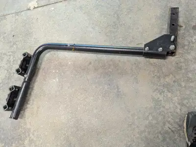 This used trailer hitch bike rack is still very sturdy, but shows signs of wear and tear. Perfect fo...