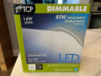 TCP LED14DR5630K 5"/6" 14W Recessed Downlight Dimmable Retrofit