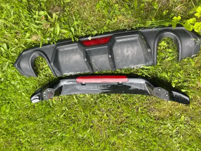 Civic Finn an muffler piece