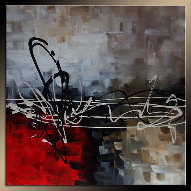 Melody 30”x30” Original Art Hand-Painted Abstract Painting in Home Décor & Accents in Saskatoon - Image 2