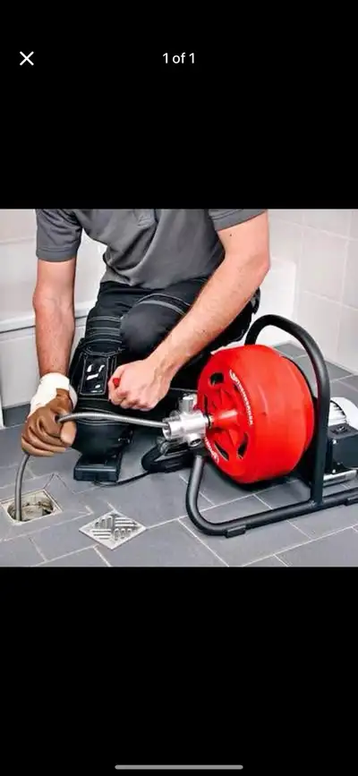 Message for details we snake drains we also have a flusher unit for flushing drains message for anym...