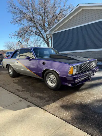 1981 Chevrolet Malibu Turn key Similar set up has gone 8:77 on 16PSI Back half ladder bar Chromoly 8...