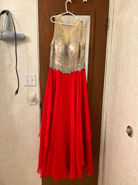 Red Grad Dress