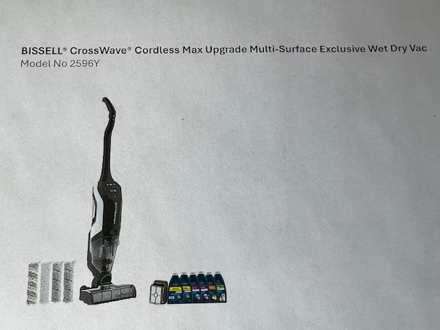 Bissell CrossWave Cordless Max Wet Dry Vac in Vacuums in Chatham-Kent
