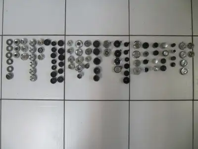 97pc Lot Of VintageRadio Knobs For Alpine, Clarion, Delco & More, View more