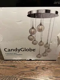 Artika Candy Globe 9 Light Pendant