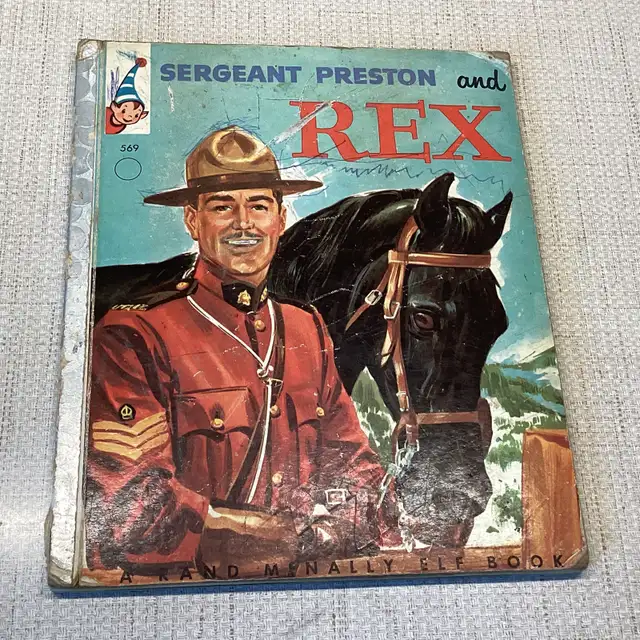 Vintage Children’s Book -  Sergeant Preston & Rex in Children & Young Adult in Winnipeg - Image 2