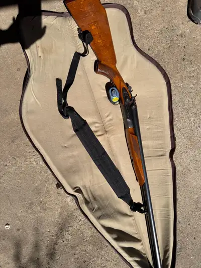 Fusil juxtaposé ancien calibre 12 – très beau bois, View more