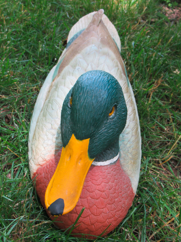WOODEN  MALLARD DUCK DECOY  MADE IN U.S.A. in Arts & Collectibles in London - Image 3