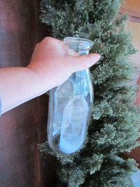 Antique Glass Milk bottles