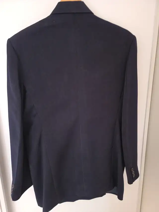 Men’s Dark Navy Blue Full Suit including Trouser (Medium) in Men's in Mississauga / Peel Region - Image 3