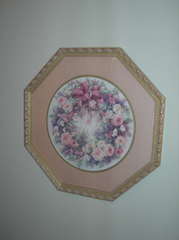Picture “Wreath of Roses” Framed Limited Edition by Lena Y. Liu