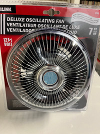 New iLINK Model 1255 Auto Deluxe Oscillating Fan