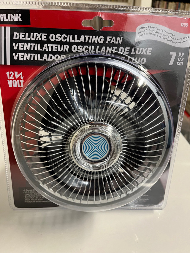 New iLINK Model 1255 Auto Deluxe Oscillating Fan in Other in City of Toronto