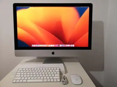 Apple iMac 27 2017 5K i5 8GB 1TB PERFECT Screen Final Cut Pro, View more