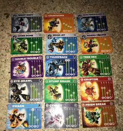 $3 each...or all for $15