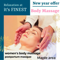 Women's full body massage 