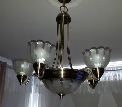 Lustre (luminaire, plafonnier) à 5 branches, View more