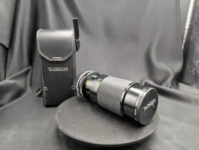 Tamron 80-210mm f/3.8-4 CF Tele Macro Lens Adaptall-2 w/ Case, View more