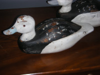 OLD WOODEN DUCK DECOYS-PR.-RICE LAKE