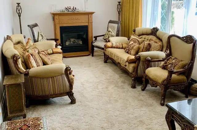 Solid wood Ashley Sofa Set (Moving sale) in Couches & Futons in Markham / York Region - Image 7