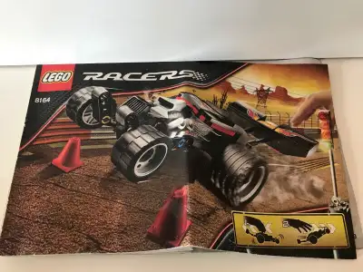 LEGO Racers 8164 Extreme Wheelie Used Instruction Booklet, View more