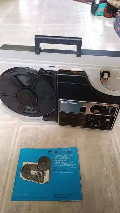 Vintage Bell & Howell Motion Picture Projector, View more