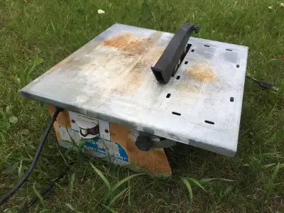 King 7" Tile Saw. LOTS of tools here, View more