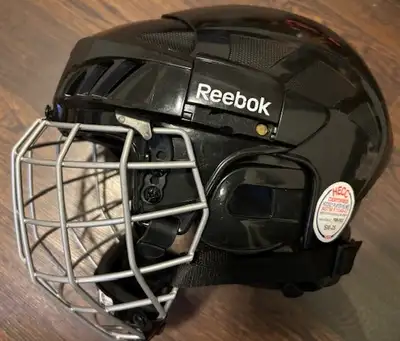 Reebok 5K Junior Hockey Helmet Combo w/FM5K, View more