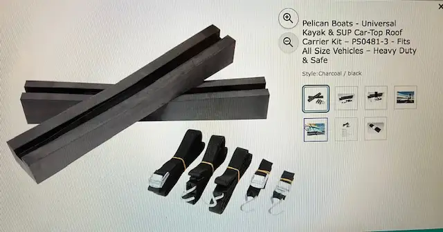Canoe / Kayak carrier kit   PELICAN62864365489537121