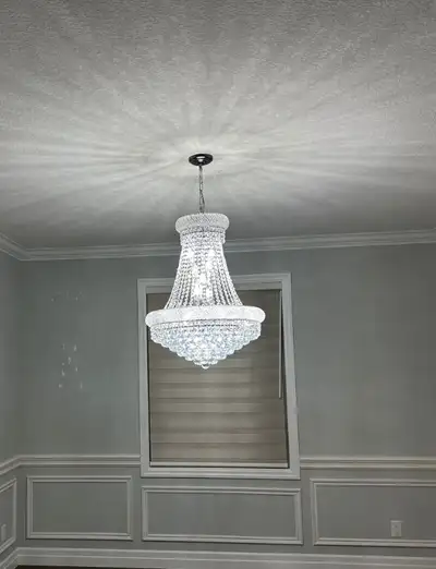 Gorgeous Crystal Chandeliers Available, View more