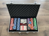 Rare NHL Weighted 300 Poker Chip Collectible Set